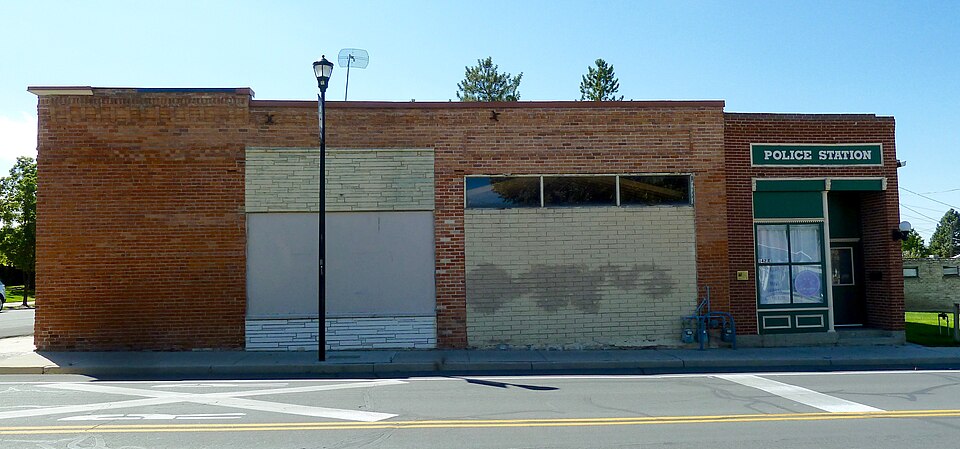 Photograph of Abba R. Holman Block