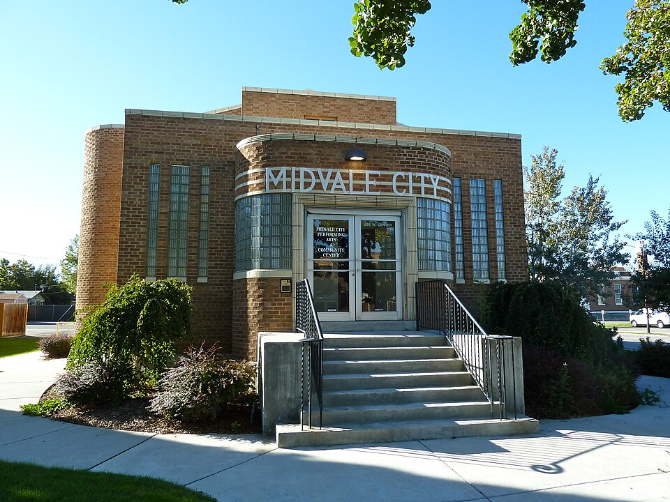 Photograph of Old Midvale City Hall