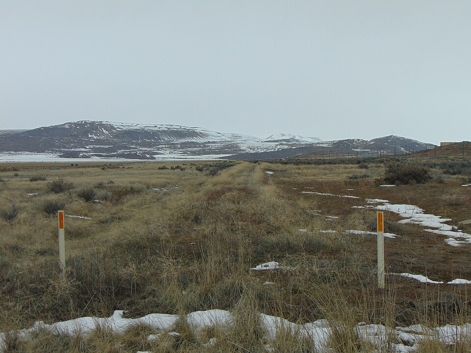 Photograph of Transcontinental Railroad Grade