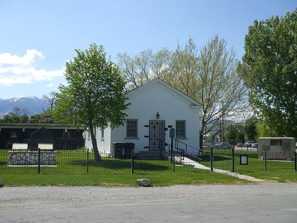 Photograph of Grantsville School and Meetinghouse