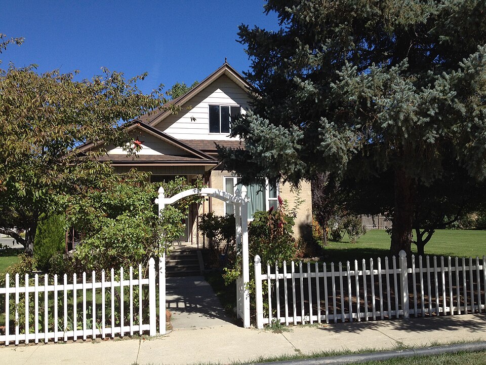 Photograph of August M. and Mabel Jensen Nelson House