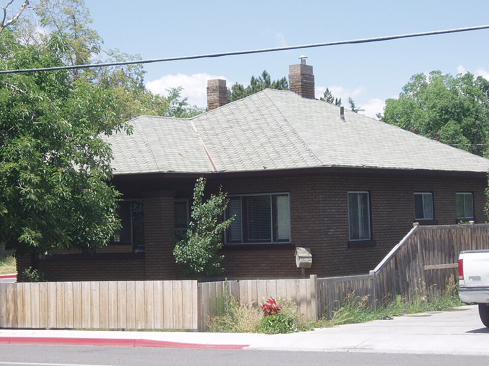 Photograph of William J. and Lizzie Cullimore House