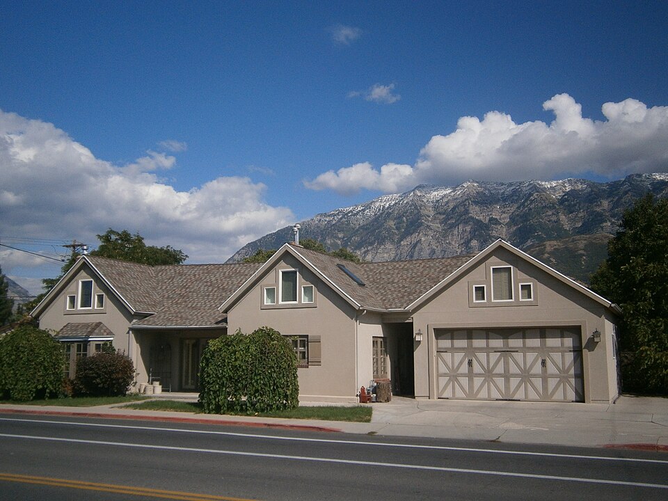 Photograph of Lars and Christina Olsen House