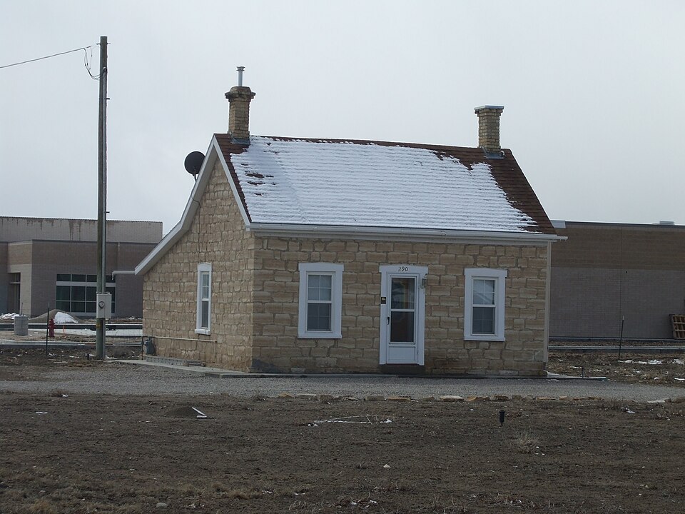 Photograph of James and Caroline M. Metcalf House