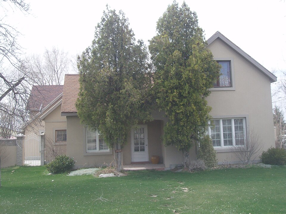 Photograph of James and Hannah Atkinson House
