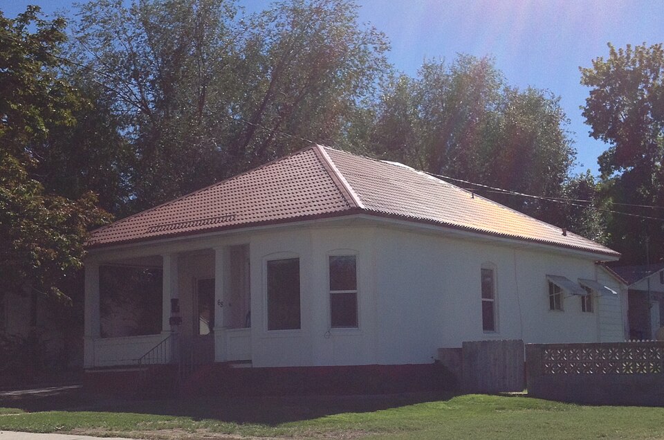 Photograph of James and Maria Long Cushing House