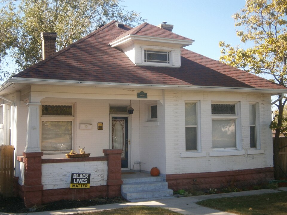 Photograph of Alfred C. and Annie L. Olsen Anderson House