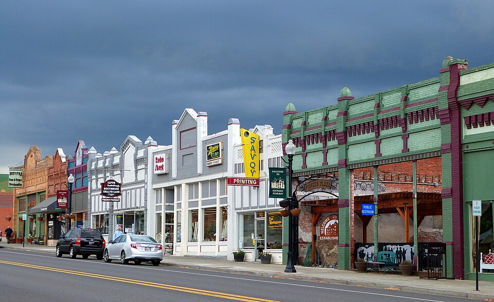 Photograph of Downtown Pomeroy Historic District