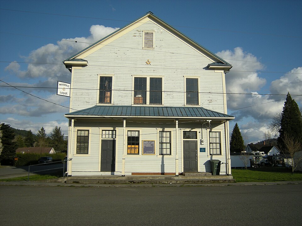 Photograph of Fall City Masonic Hall