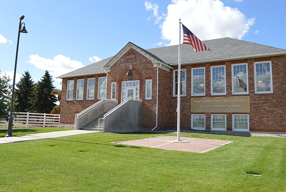 Photograph of Five Mile Prairie School