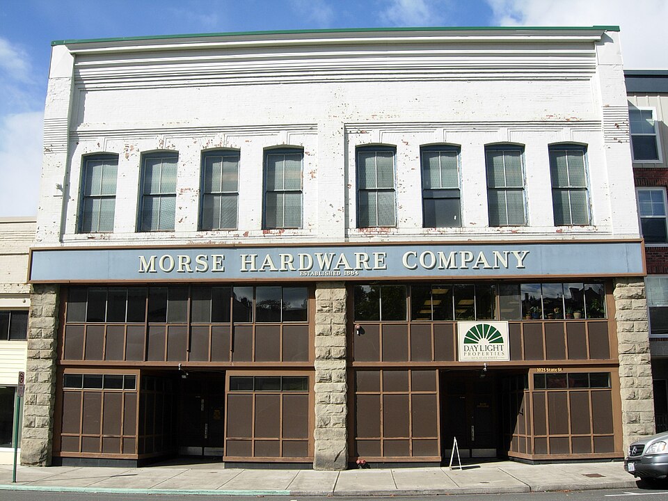 Photograph of Morse Hardware Company Building