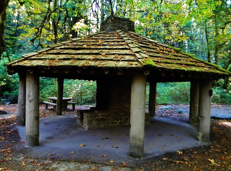 Photograph of Elwha Campground Community Kitchen