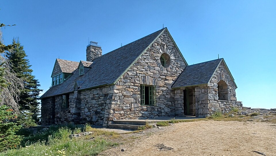 Photograph of Mount Spokane Vista House