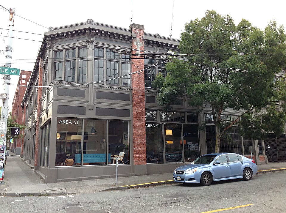 Photograph of Colman Automotive Building