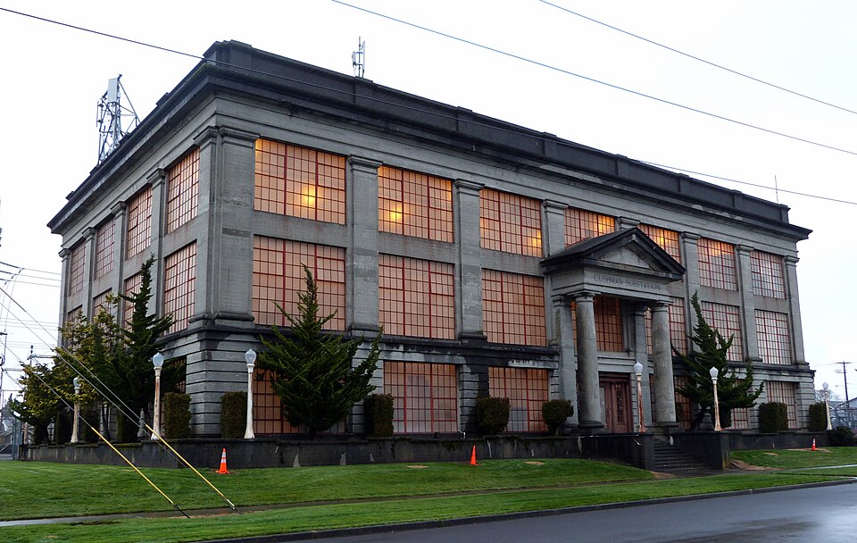 Photograph of Cushman Substation