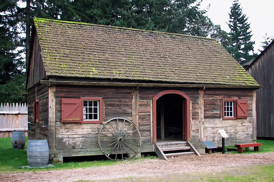 Photograph of Fort Nisqually