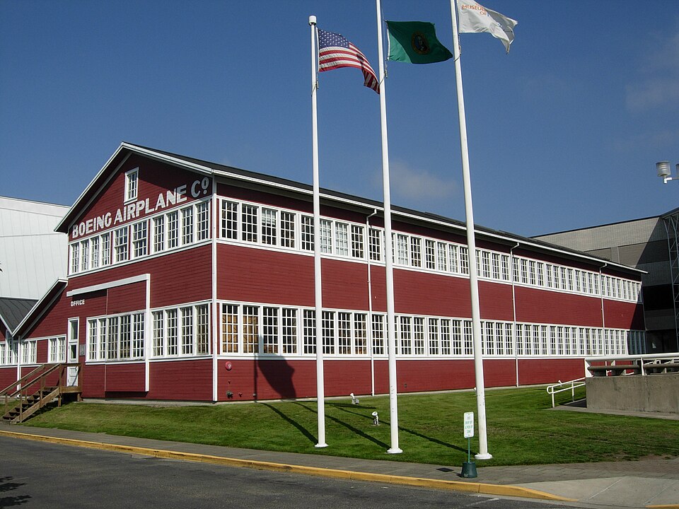Photograph of Building No. 105, Boeing Airplane Company