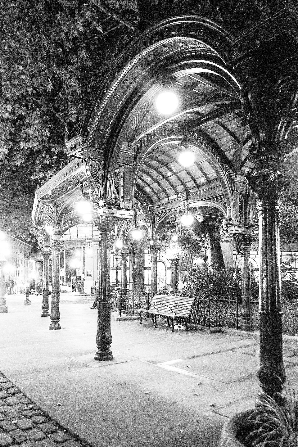 Photograph of Pioneer Square pergola