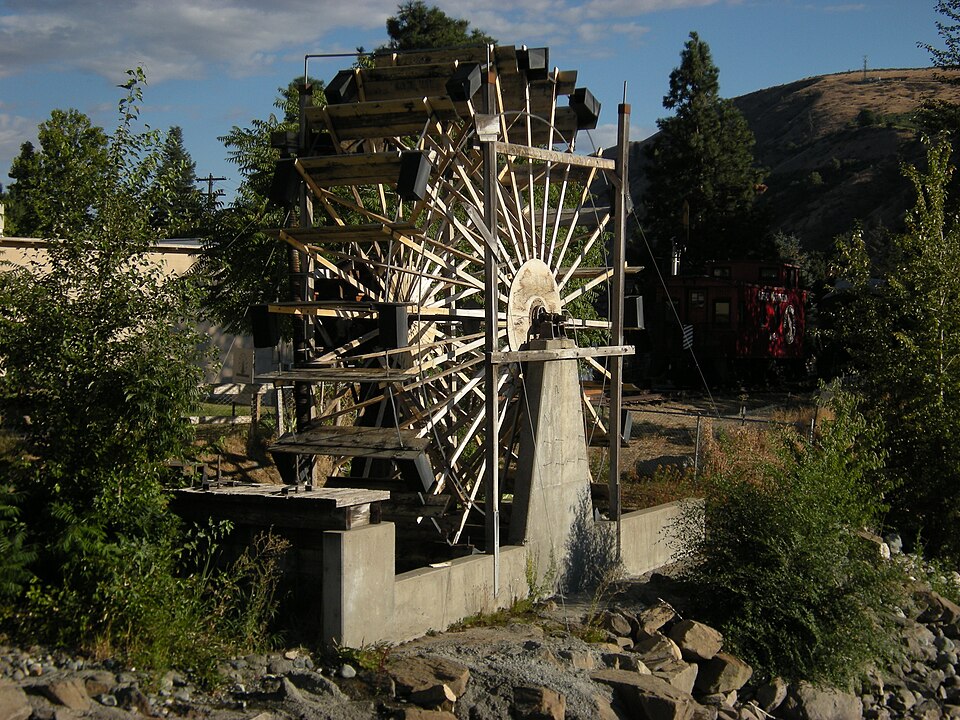 Photograph of Burbank Homestead Waterwheel