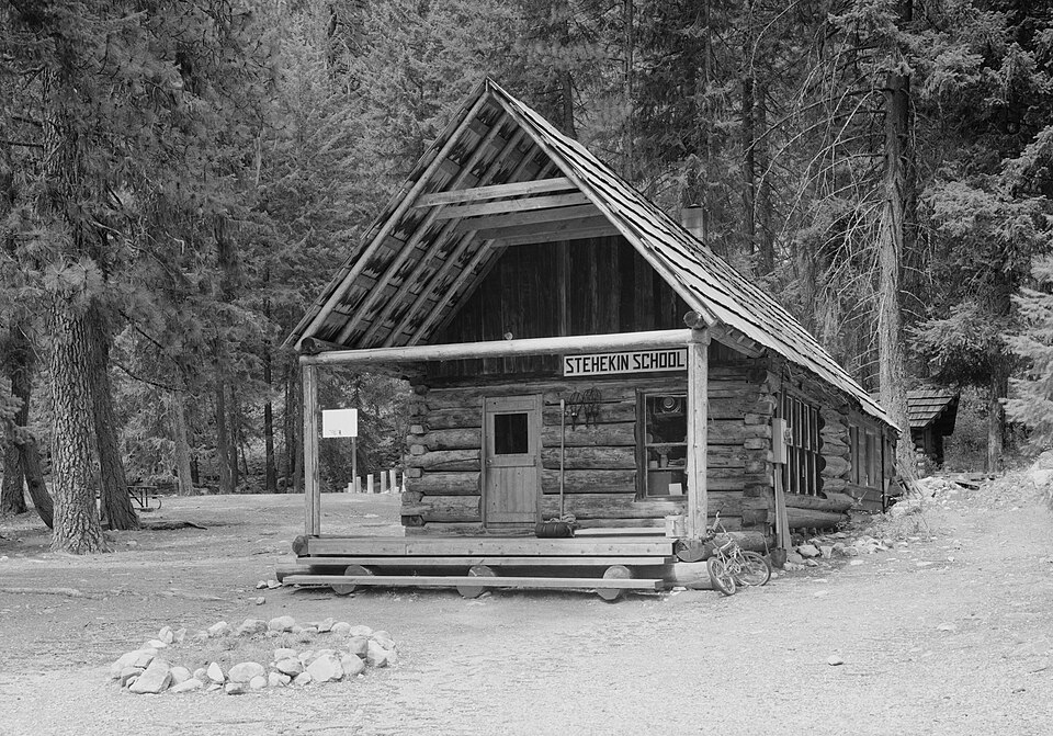 Photograph of Stehekin School