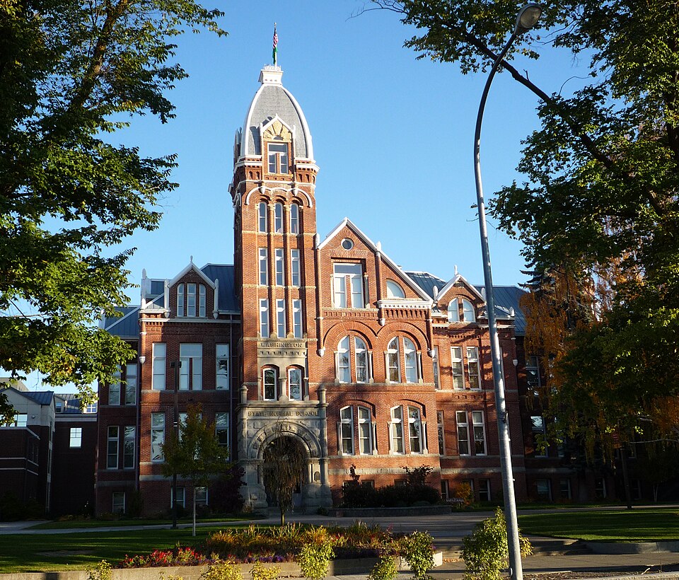Photograph of Washington State Normal School Building