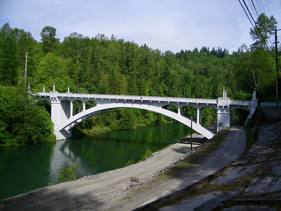 Photograph of Baker River Bridge