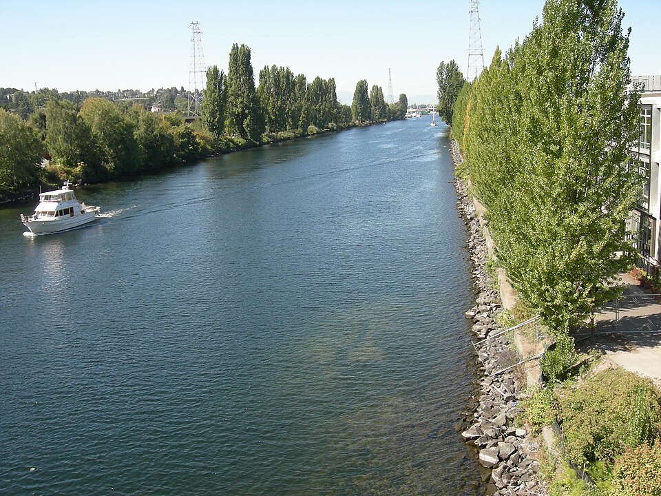 Photograph of Lake Washington Ship Canal