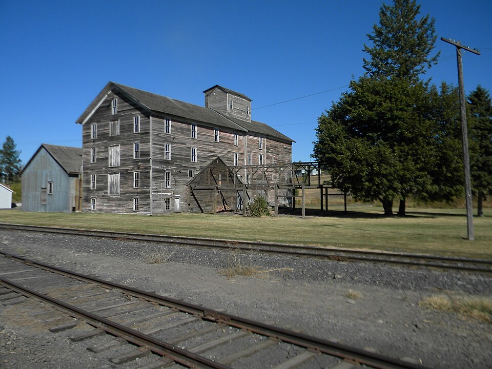 Photograph of J. C. Barron Flour Mill