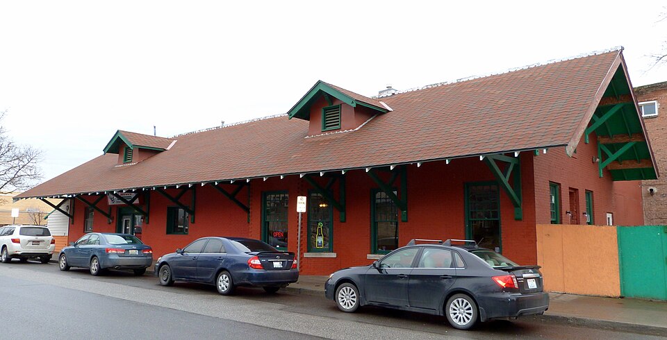 Photograph of Cheney Interurban Depot