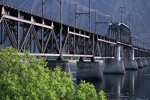 Photograph of Beverly Railroad Bridge