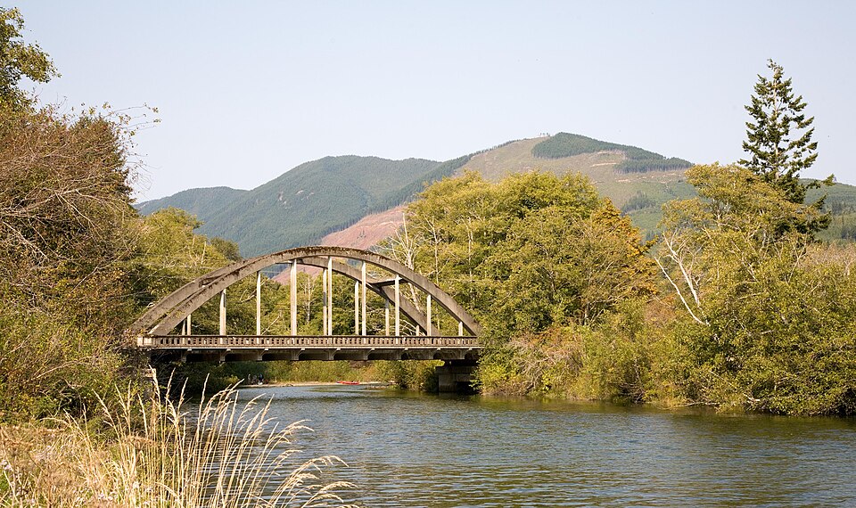 Photograph of Duckabush River Bridge