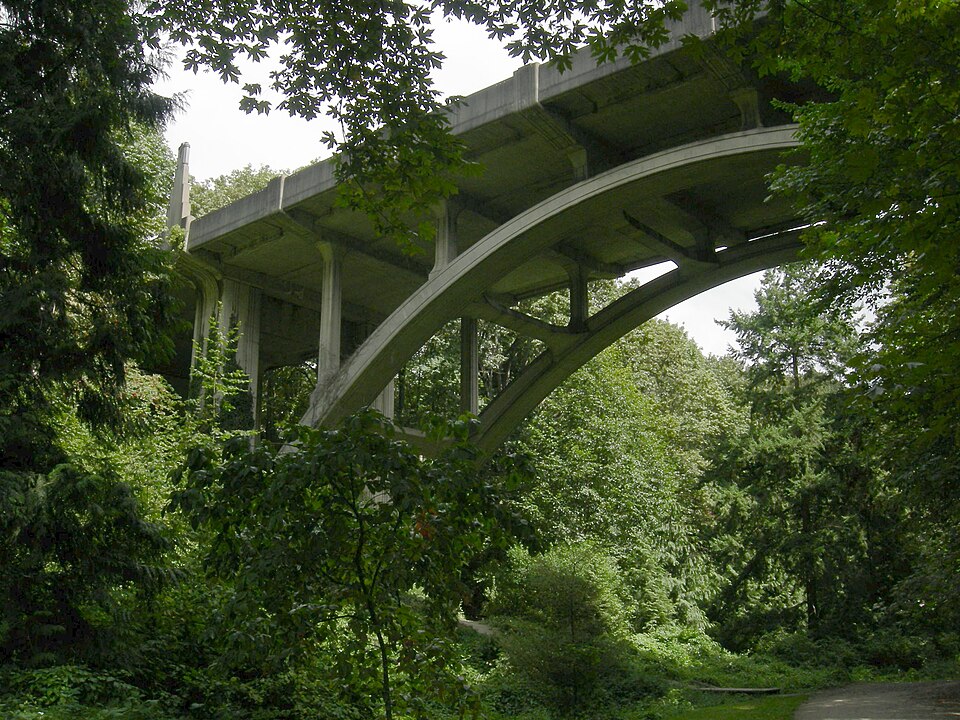 Photograph of Cowen Park Bridge