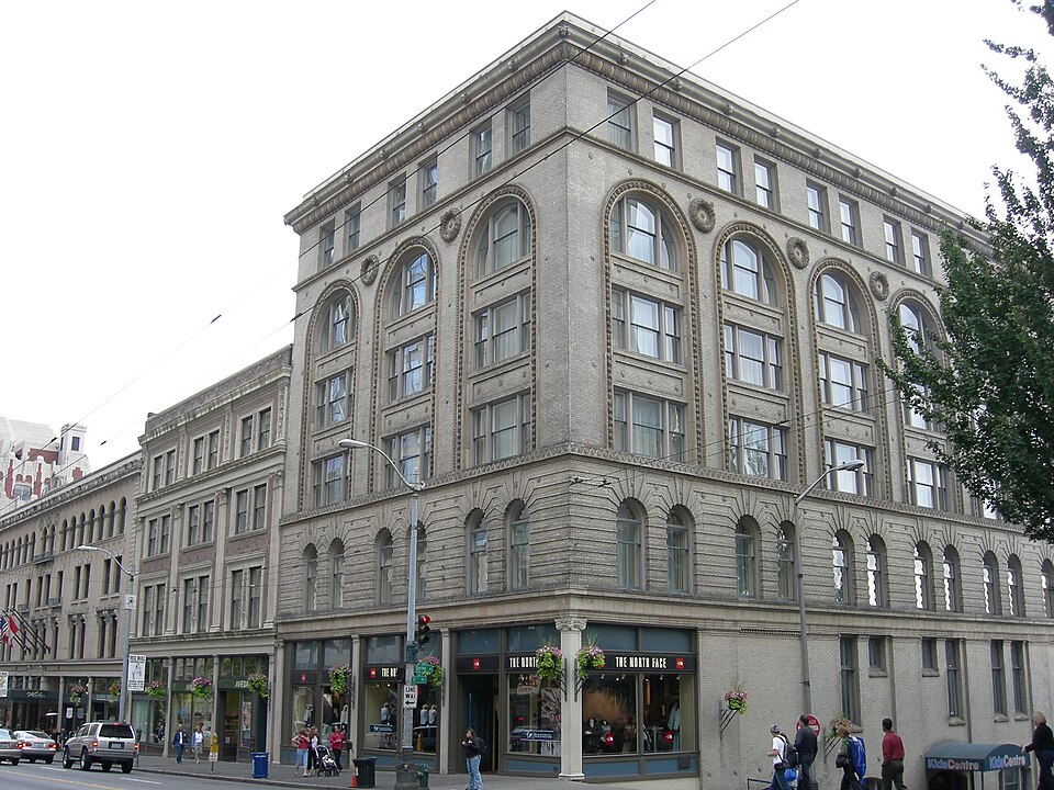 Photograph of Globe Building, Beebe Building and Hotel Cecil