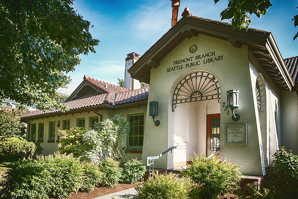 Photograph of Seattle Public Library Fremont Branch