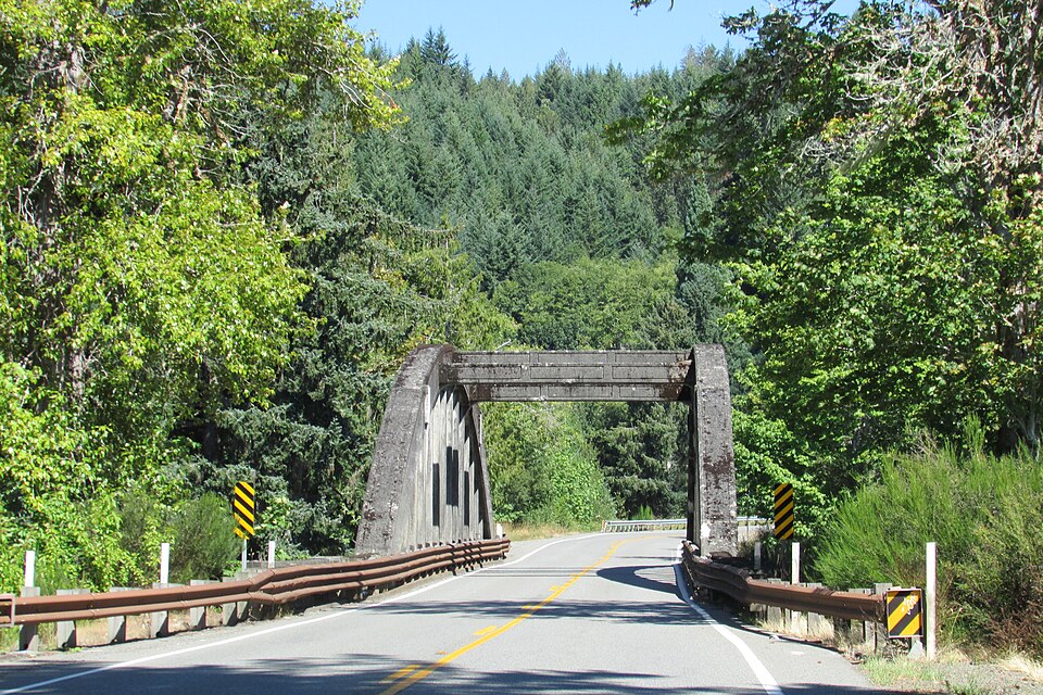 Photograph of North Hamma Hamma River Bridge