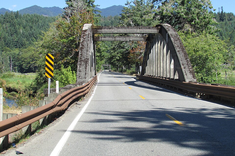Photograph of South Hamma Hamma River Bridge