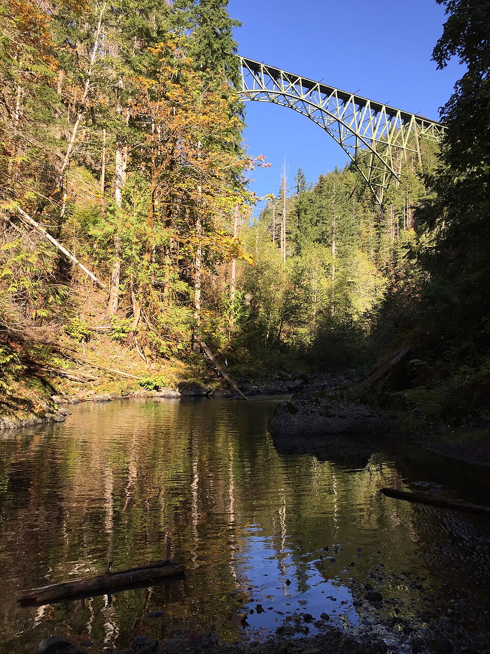 Photograph of Vance Creek Bridge