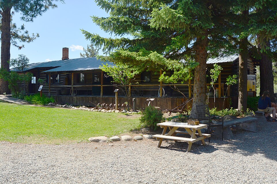 Photograph of Guy Waring Cabin