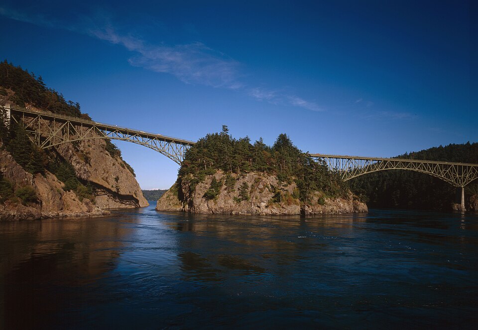 Photograph of Deception Pass Bridge