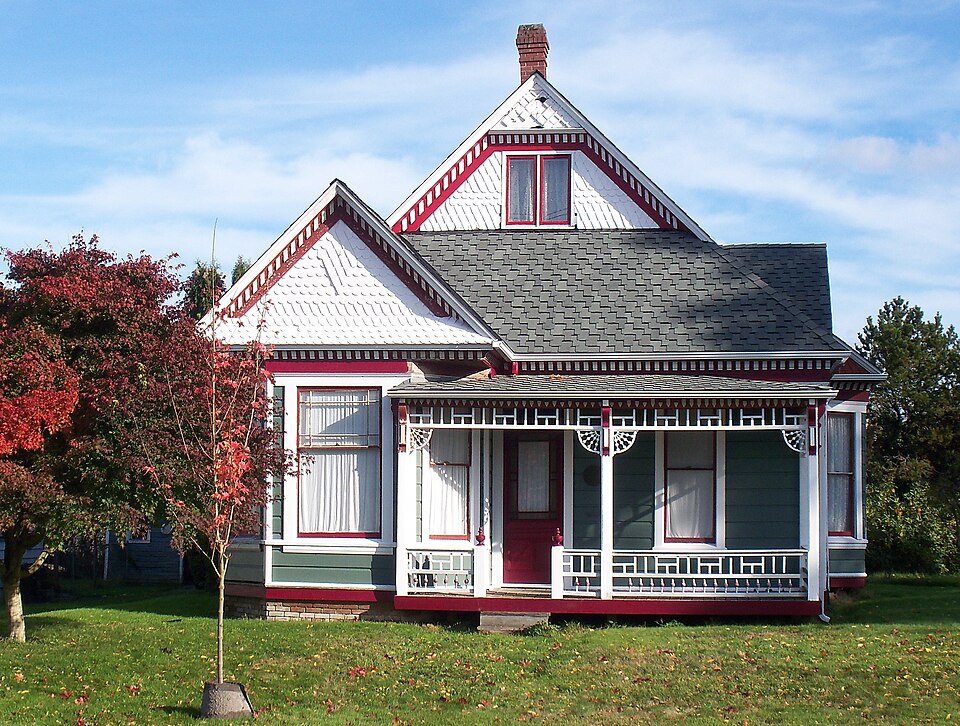 Photograph of Captain Calvin and Pamela Hale House