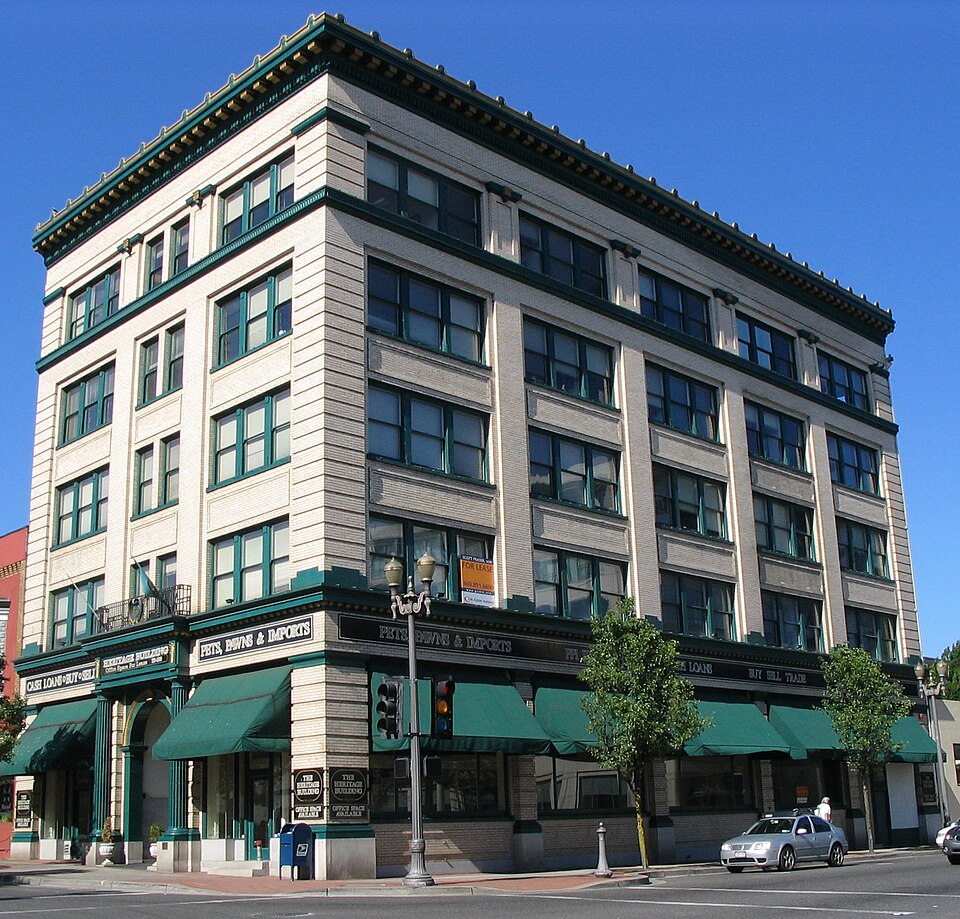 Photograph of U.S. National Bank Building