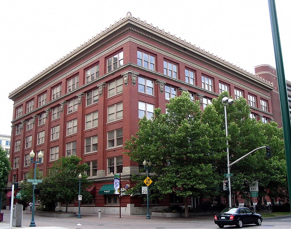 Photograph of Spokane City Hall Building