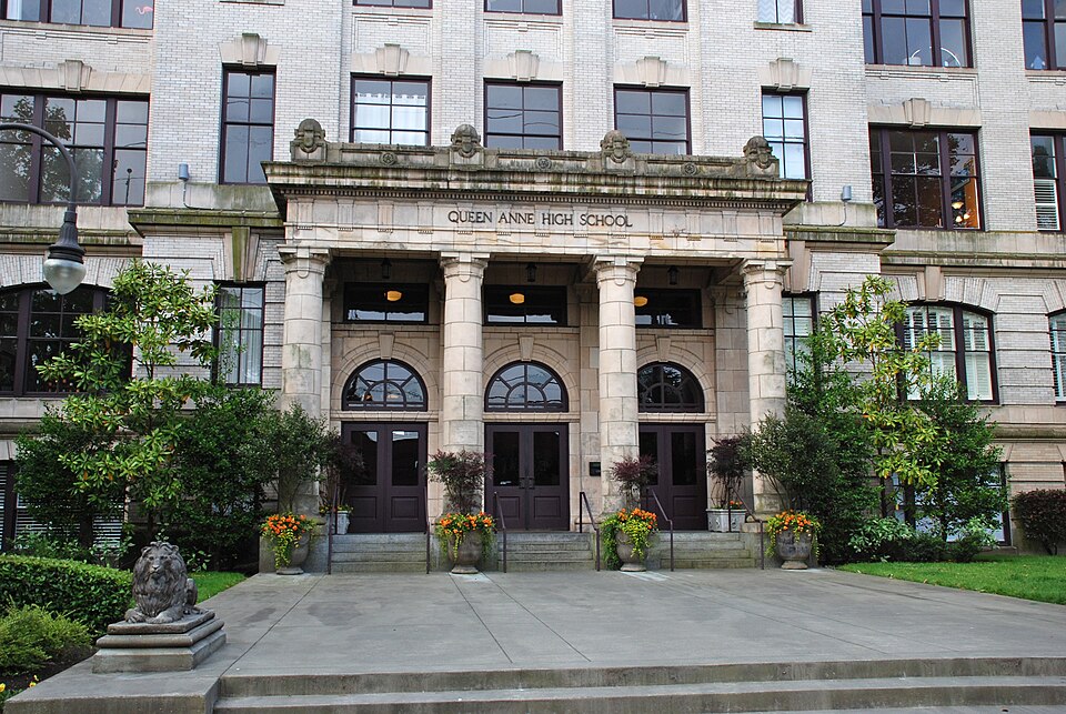 Photograph of Queen Anne High School