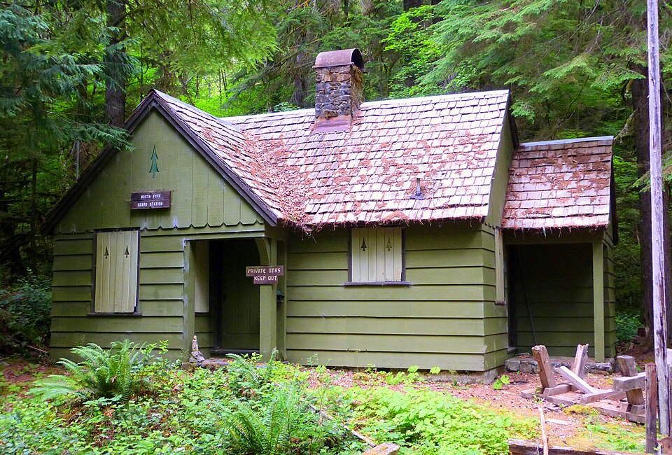 Photograph of North Fork Guard Station No. 1142