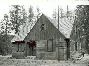 Photograph of Early Winters Ranger Station Work Center