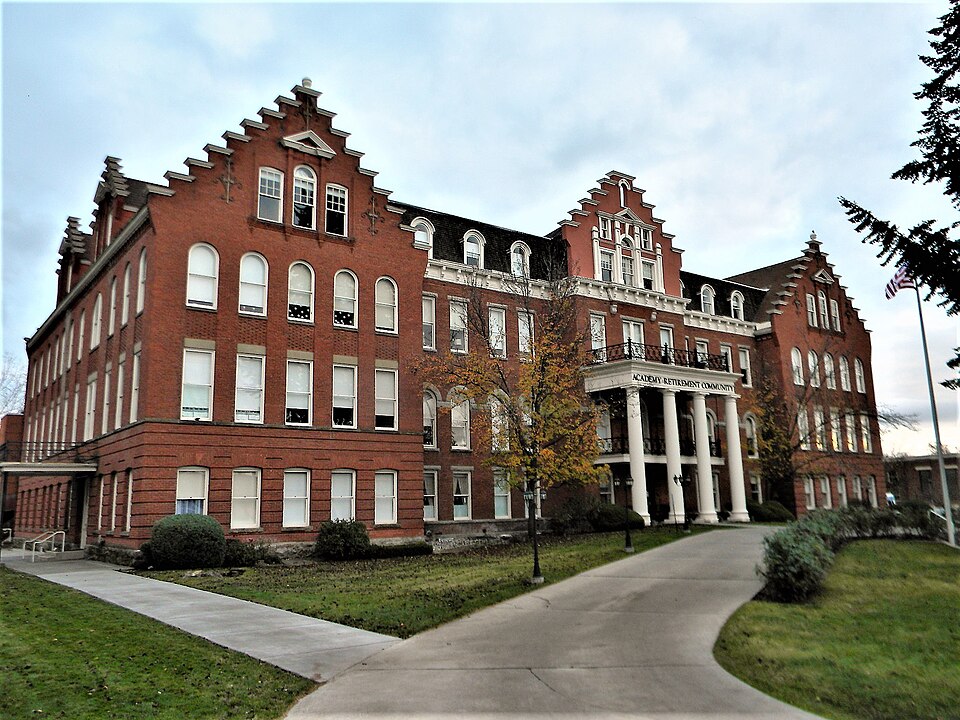 Photograph of Holy Names Academy Building