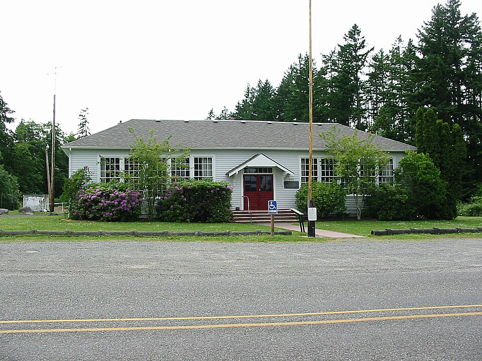Photograph of Fox Island School