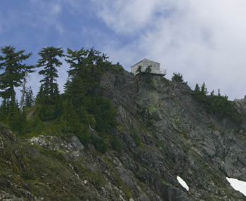 Photograph of Park Butte Lookout