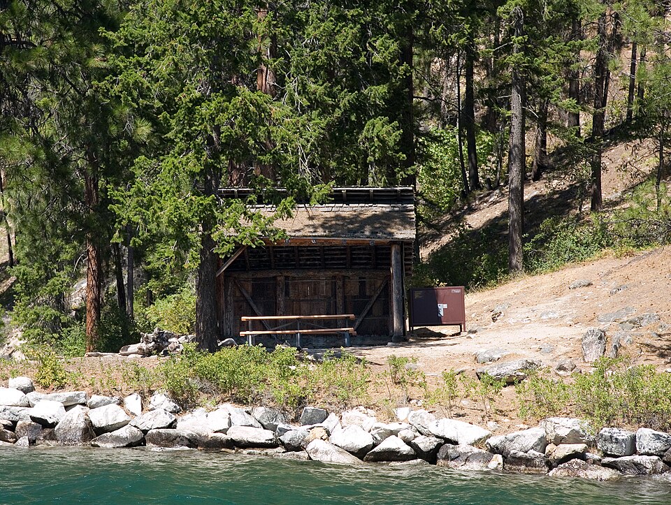Photograph of Flick Creek Shelter