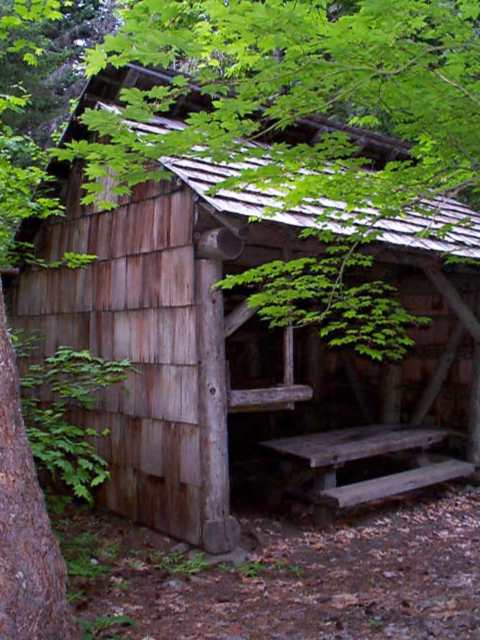 Photograph of Bridge Creek Shelter